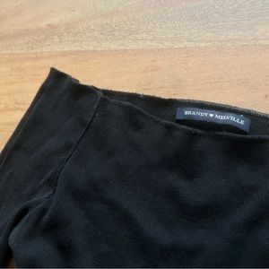 Off the shoulders top from brandy Melville